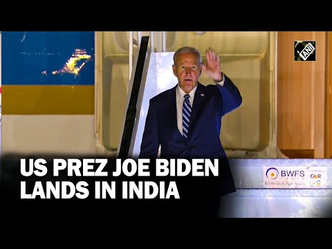 US President Joe Biden lands in India to attend 18th G20 Leaders’ Summit