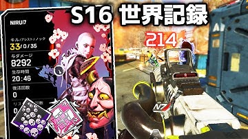 【神回】R-99が世界で1番上手かった試合 - 33kill 8292dmg【APEX LEGENDS】