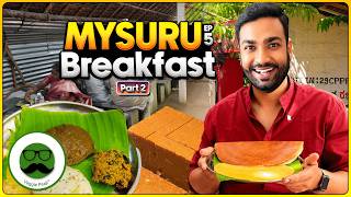 Mysore Breakfast Food Tour  Part 2 | Halli Hatti , World of Mysore Pak & More | Veggie Paaji