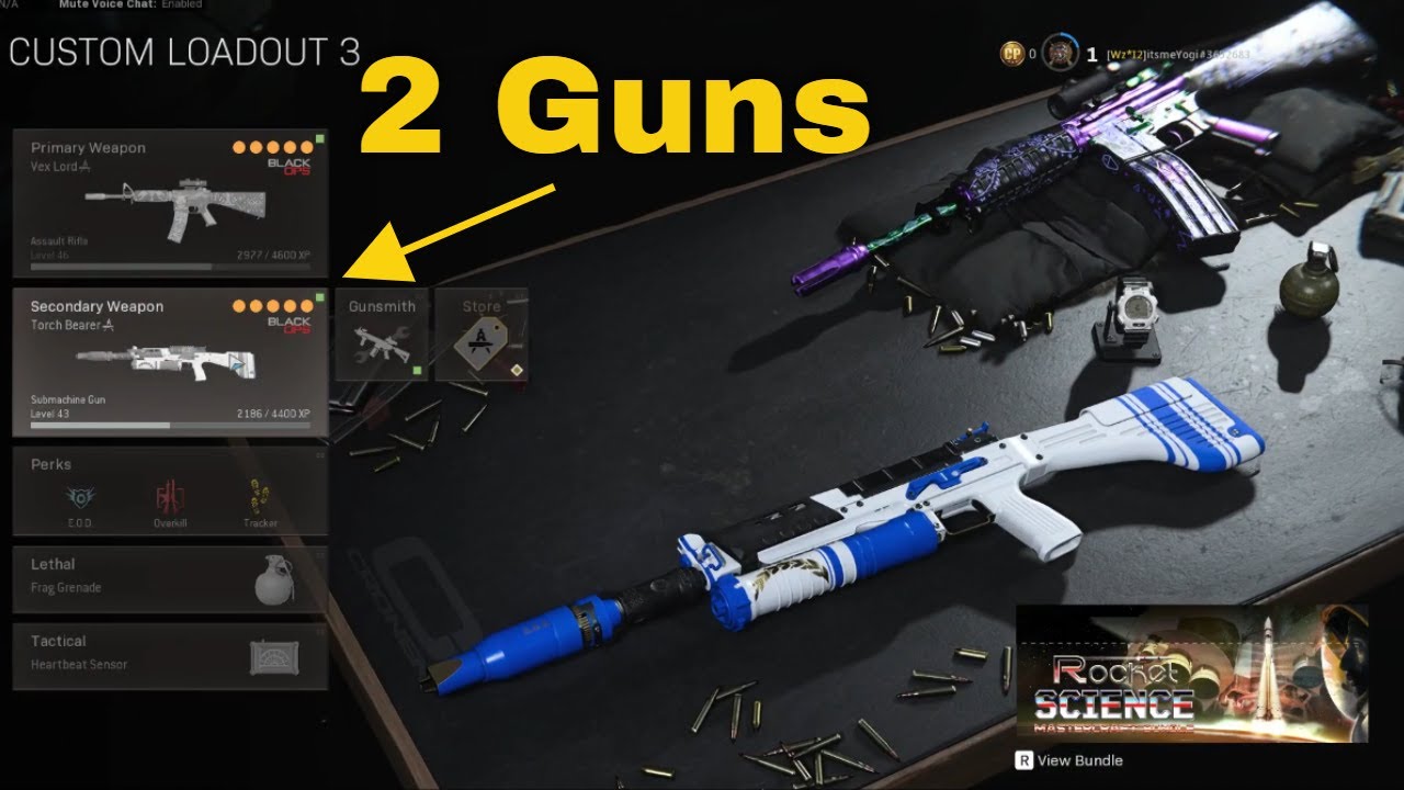 How to add 2 Guns in Warzone loadout - Carry 2 primary weapons in ...