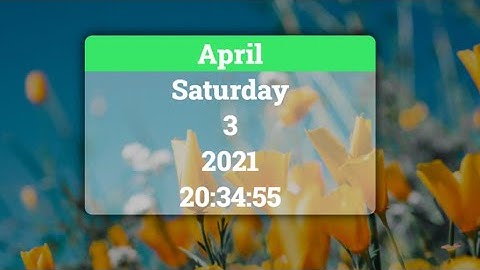 Awesome Javascript Calendar Tutorial