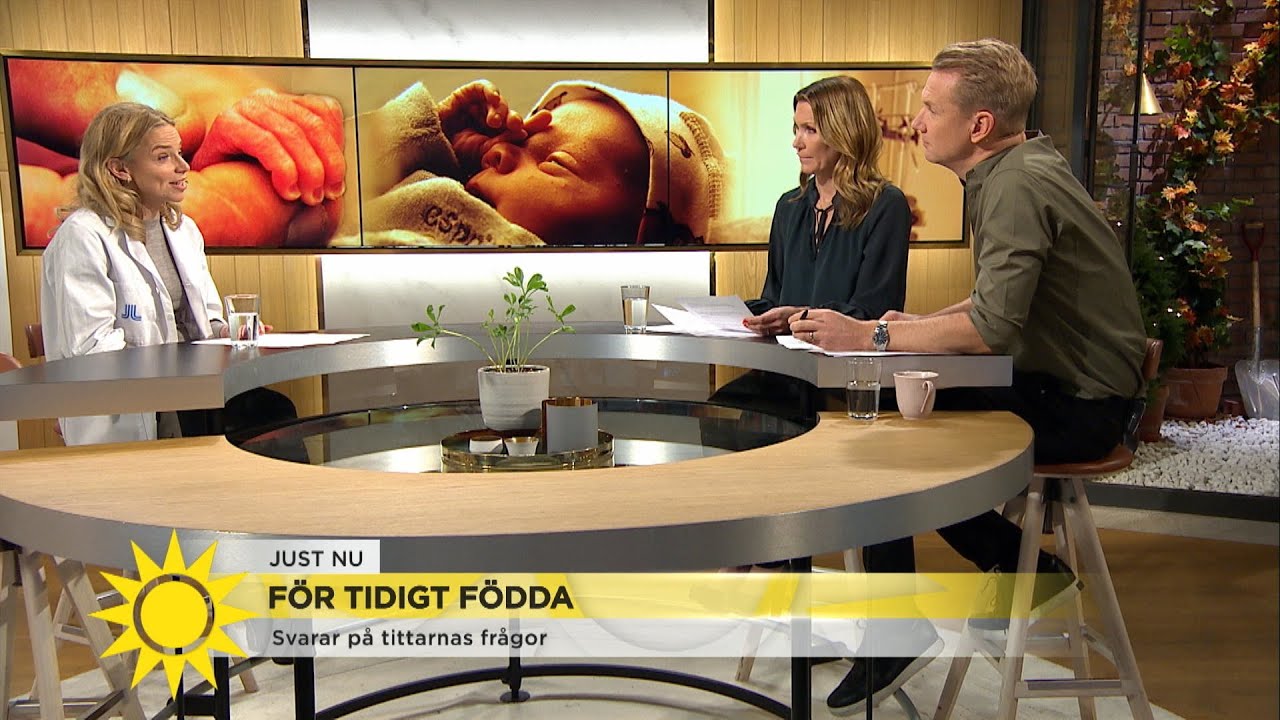 Barnläkarens svar på tittarnas frågor om prematur - Nyhetsmorgon (TV4)