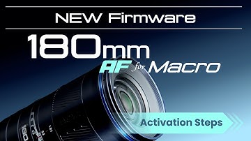 Laowa 180mm f/4.5 1.5X Ultra Macro APO – AF for Macro NOW!