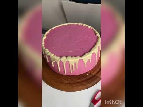 Как красиво украсить торт 🎂 - YouTube