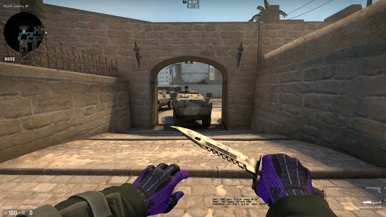 CS:GO BAYONET M9 STAINED FIELD-TESTED | SKIN SHOWCASE