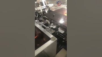 Power switch horizontal type hardware part side pushing cartoning machine case packing line