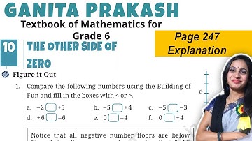 The Other Side of Zero | Class 6 Math Chapter 10 Ganita Prakash | Page 247 Figure it out Explanation
