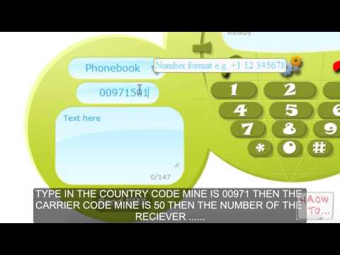 Wideo: Jak Bezpłatnie Wysyłać SMS-y Z Internetu Na Swój Telefon