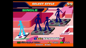 [DDR 4thMIX PLUS(AC)(JP)]BGM for select play style (Link mode)