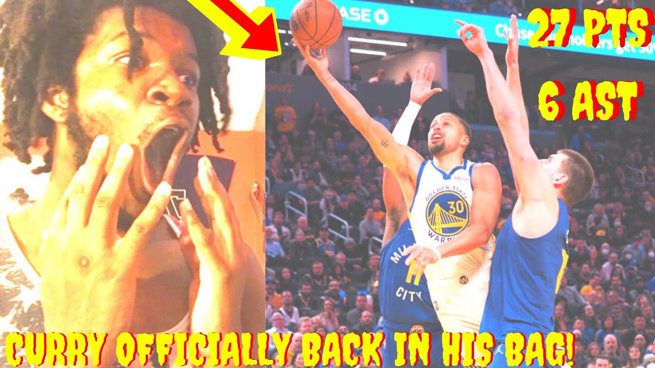 NUGGETS VS WARRIORS REACTION 2022 PLAYOFFS NUGGETS VS WARRIORS