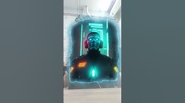 Video Colored Glowing with Stable Diffusion #shorts #controlnet #aivideo #stablediffusion