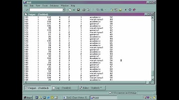 SAS- Intro to Explore Data
