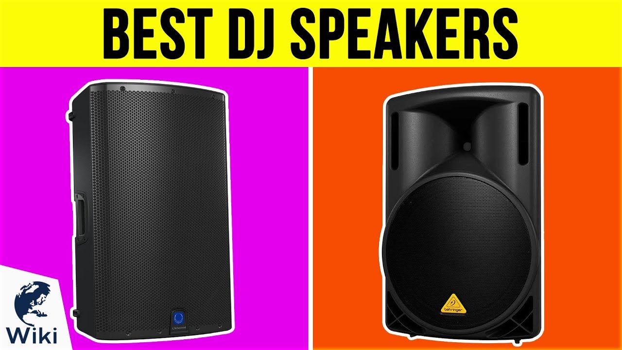 best dj speakers 2019