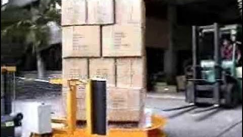 Semi auto pallet wrapping machine - ALPHA 2000A