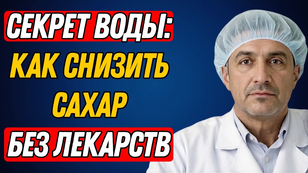 Диабет начинается не с еды: ошибка с водой, о которой молчат