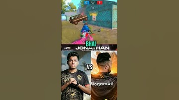 JONATHAN vs MOGAMBO 1v1 AGAIN 🥵 #jonathan #bgmi #jonathan1v1 #jonathantdm #shorts #viral #trending