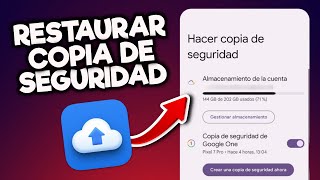 Trucos para RESTAURAR COPIA de SEGURIDAD en Android