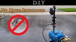 How to build a portable Raccoon deterrent and repellent system with Orbit Yard Enforcer review?
