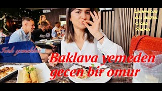 Turkish food in the England, UK I Ispanyol biri hayatinda ilk defa kebap ve baklava deniyor!