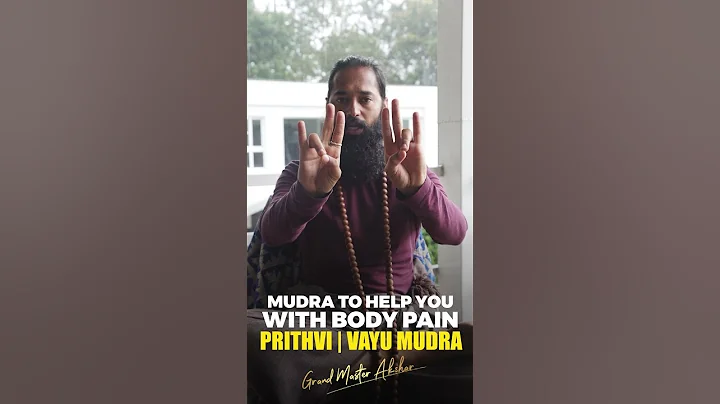 Prithvi Mudra & Vayu Mudra to Heal Body Pain by Grand Master Akshar #shorts