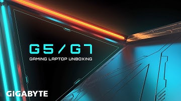GIGABYTE G5/G7 (RTX30) | Official Unboxing