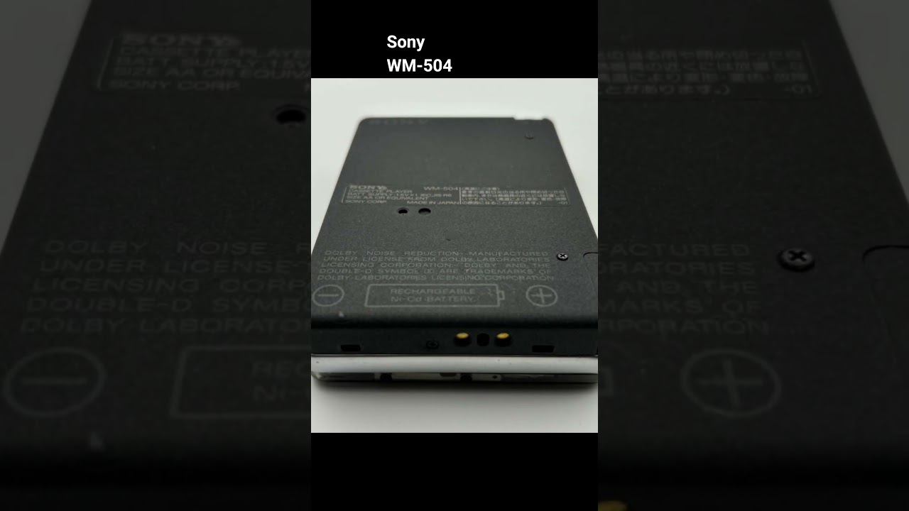 Sony WM-504 Cassette player Walkman 