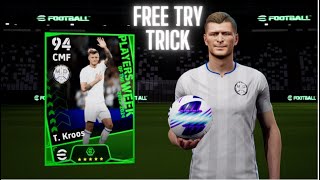 Trick To Get 100 Rated T. Kroos From Potw Worldwide May 30 '24 Pack In eFootball 2024