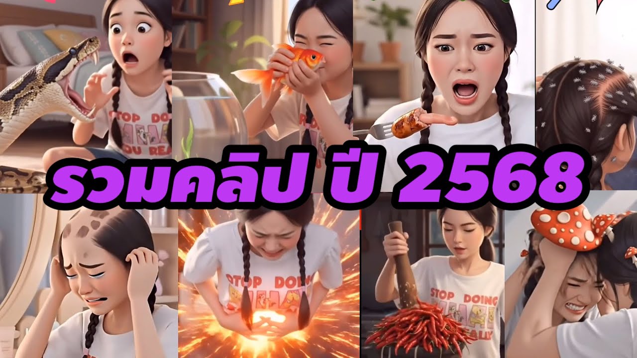 รวมคลิป ปี 2568 ดูยาวๆกันไปเลยจ้าาาา😁