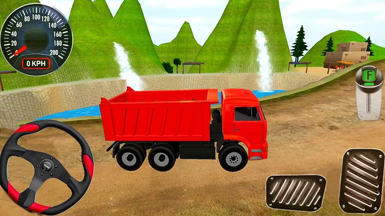 Offroad Indian Truck Simulator - Mountain Cargo Truck Driving - Android Games