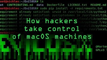 How Hackers Can Take Control Over MacOS Computers