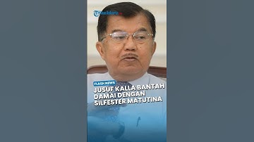 Jusuf Kalla Bantah Damai dengan Selifester Matutina: Tak Pernah Ketemu, Gak Kenal
