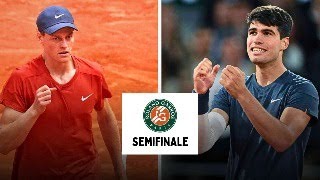 SINNER vs ALCARAZ: in diretta dal Roland Garros