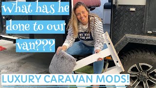 Luxury Caravan Mods | Dishwasher Install | Carpet In A Caravan | DIY