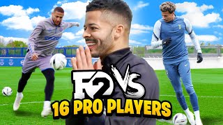 F2 Vs 16 Prem Players! 😱🎩| Perfect Hat Trick Challenge! Ft. Dele, Richarlison, Eze, Alderweireld