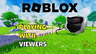 🔴 Playing With VIEWERS 🔴COME PLAY🔴 Part #29 🔴 #shorts #roblox #live