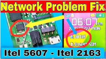 itel it5607 no service problem | itel it5607 emergency call problem | itel no service problem