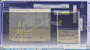 Knowledge, Block Oscillating on Track with Catia Rule, Nader G. Zamani