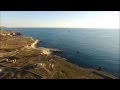 Крым, г.Севастополь, 35-я береговая батарея, голубая бухта в феврале