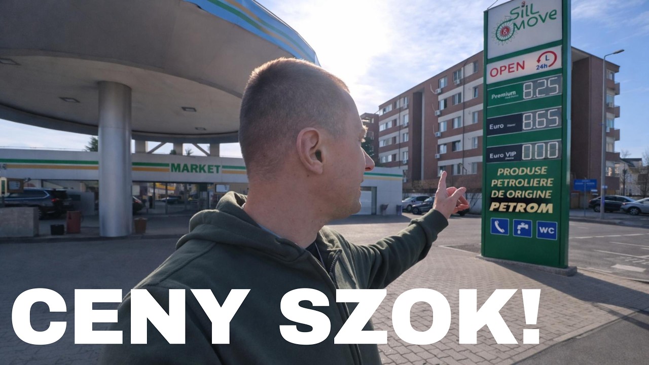 Rumunia: Szok na stacji benzynowej! Zobaczcie te ceny!