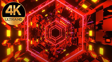 5 hour TV 4k HEXAGON fast moving Multi Metallic Color Relaxing Meditation Video Background loop