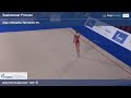 Vladislava Sharonova - Hoop EF - Russian Championships, Moscow 2022