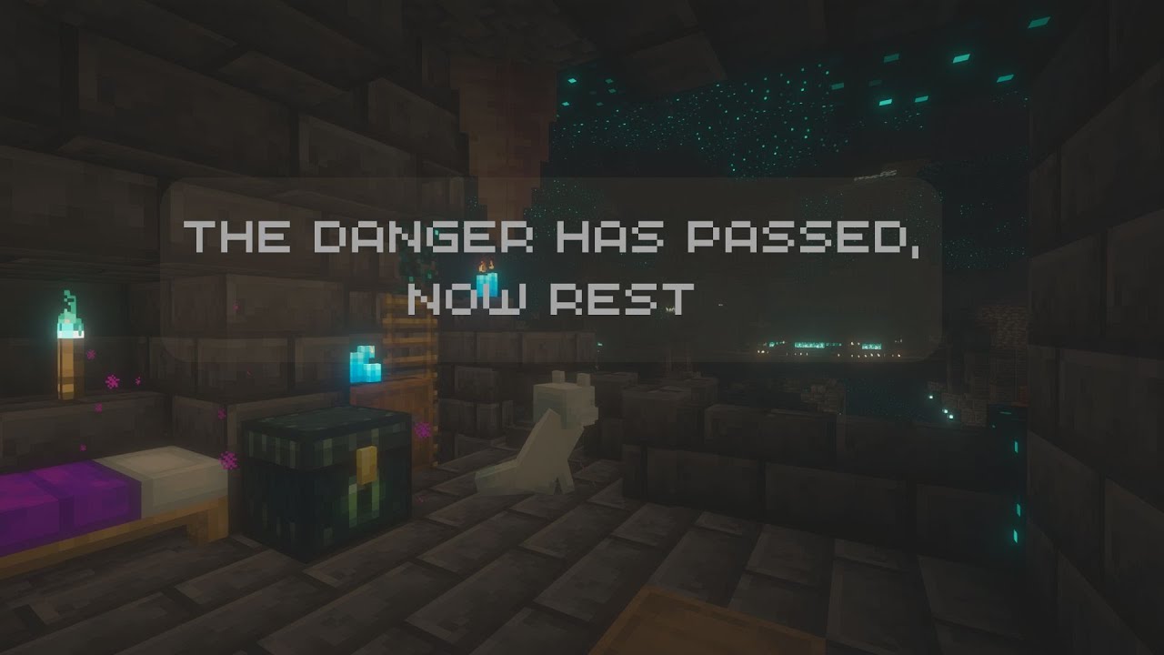 Minecraft Music & Ambience: Relaxing Ancient City with Shy Fox & Sculk Sounds 🦊​🪔​