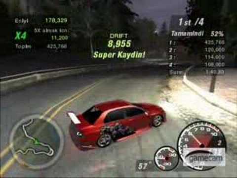 NFS UnderGround 2 Drift Record