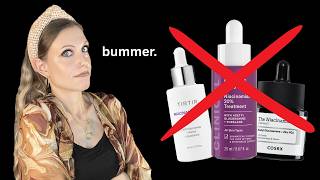 I Quit Niacinamide. My skin got better...