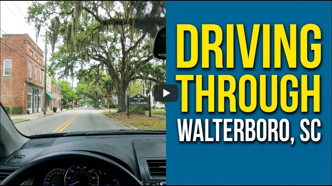 Driving Through Walterboro, South Carolina YouTube