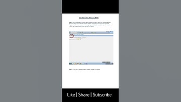 SAP S/4 HANA: POV Configuration Steps in IDOCs #sap