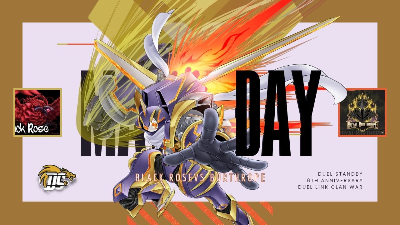 Duel Link - DS Anniversary! Burthrope vs BlackRose, Duel Hidup Mati!!