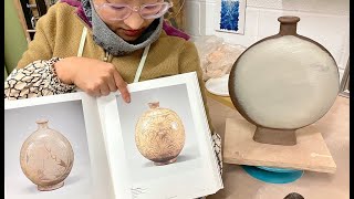 How to make a ceramic flat vase from scratch