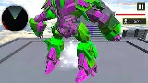 Gorilla Robot Ufo Car Spaceship Transform Game