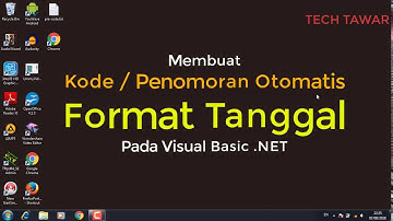 VB .NET - Membuat Penomoran Otomatis Format Tanggal Part 1